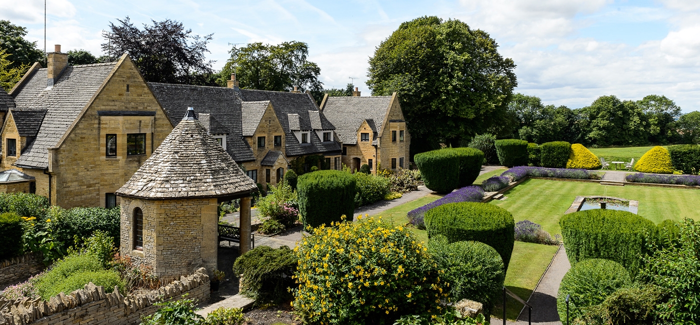 stone cottages in assisted living development